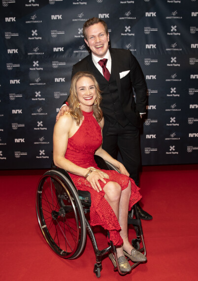 FORLOVET: Birgit og Martin forlovet seg i 2017, men bryllup må vente. Her under Idrettsgallaen i Stavanger. Foto: Andreas Fadum / Se og Hør FORLOVET: Birgit og Martin forlovet seg i 2017, men bryllup må vente. Her under Idrettsgallaen i Stavanger. Foto: Andreas Fadum / Se og Hør